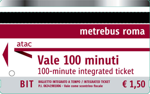 Bus/Subway Integrated Time Ticket (BIT)